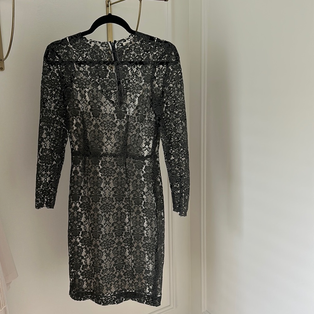 L’Agence lace dress